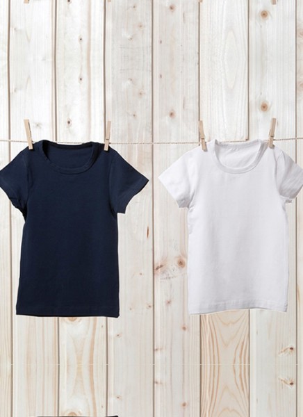 Erkek Çocuk Atlet 2'li Paket 9397 - Beyaz Lacivert - Blackspade