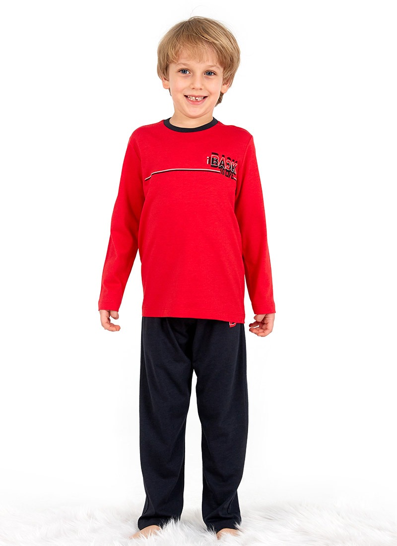 Erkek Çocuk Pijama Takımı 30737 - Kırmızı