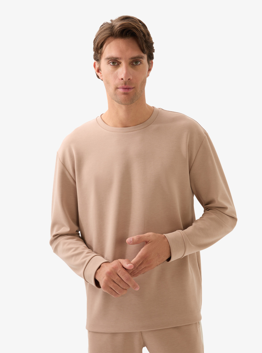 Erkek T-Shirt 40826 - Kahverengi - Blackspade