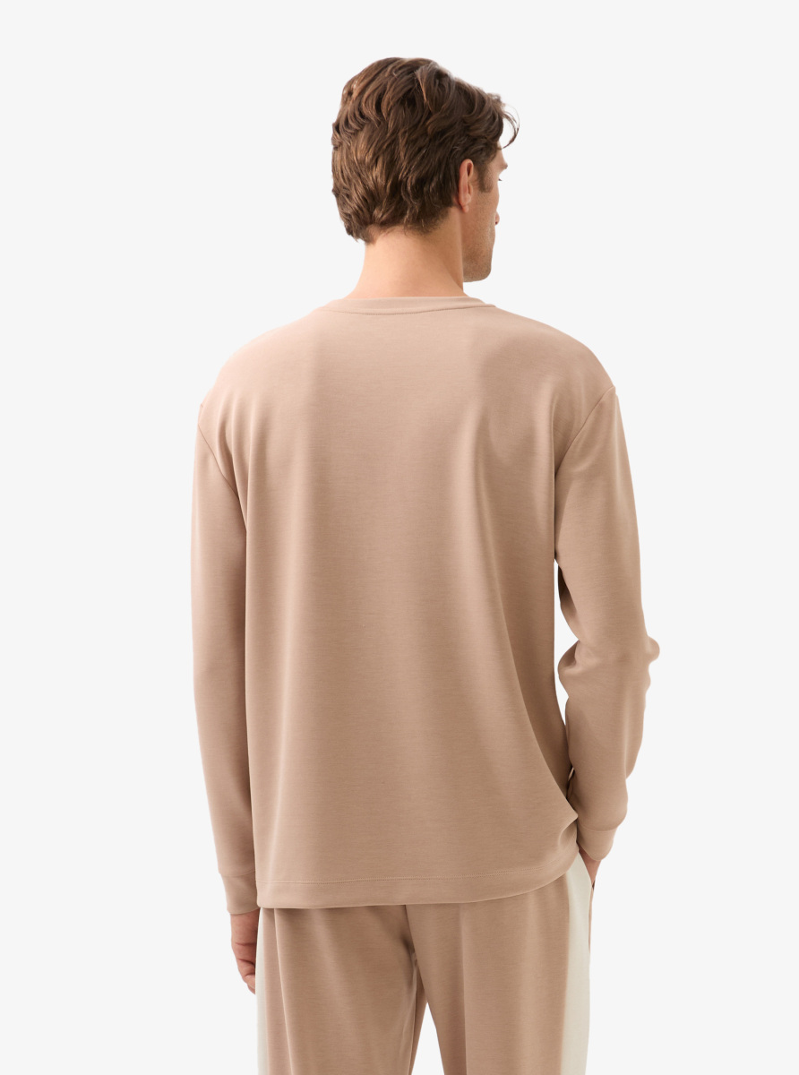 Erkek T-Shirt 40826 - Kahverengi - Blackspade (1)