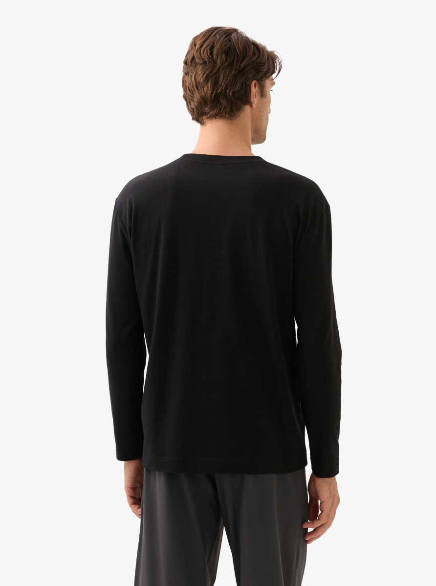 Erkek T-Shirt 40841 - Siyah - Blackspade (1)