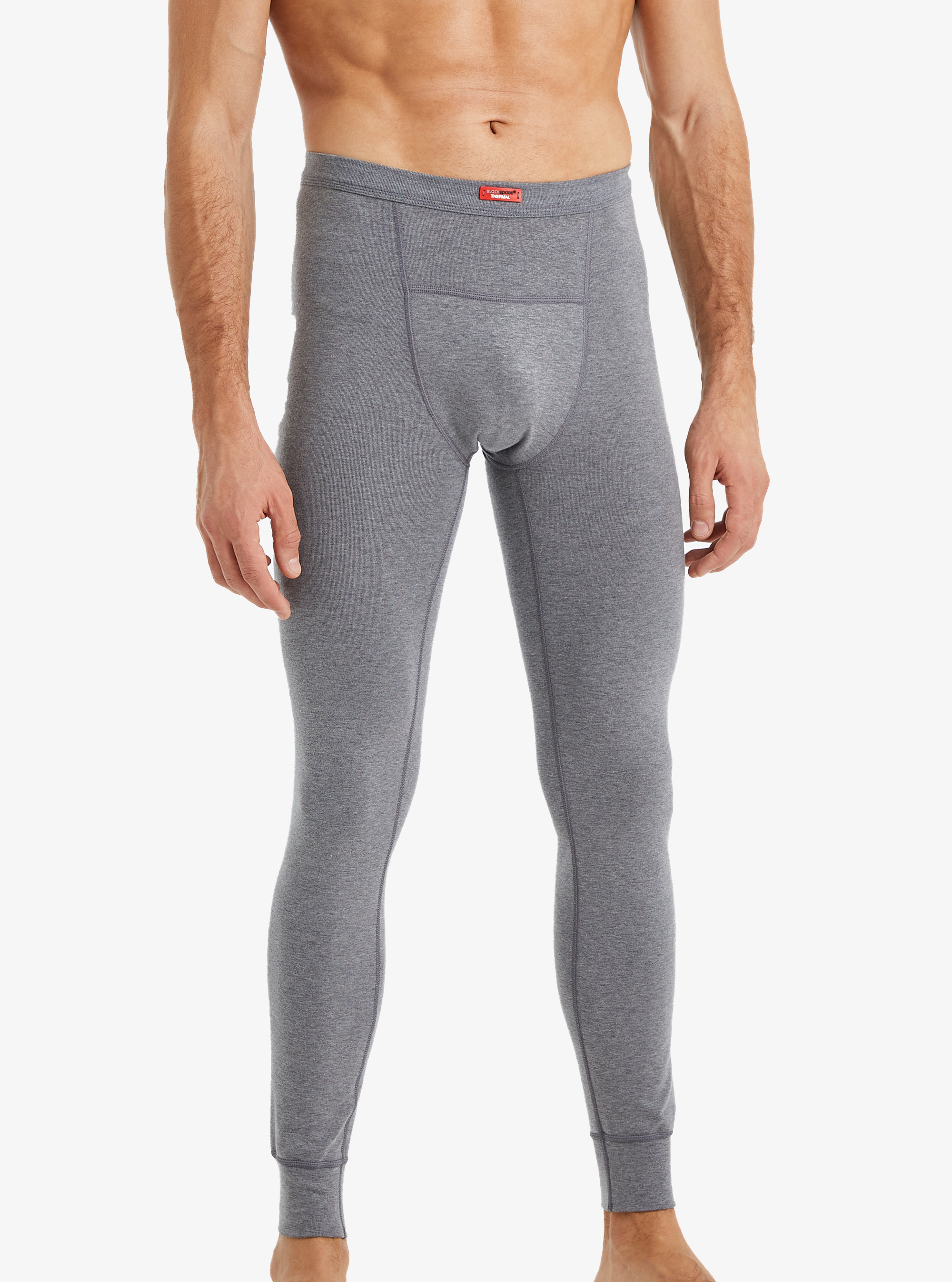 Erkek Termal Alt İçlik 2. Seviye 9262 - Gri Melanj - Blackspade