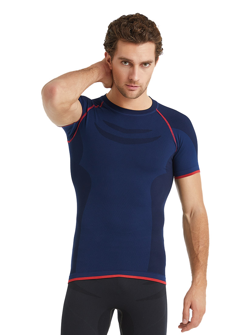 Unisex Termal Tişört Pro 2. Seviye 9570 - Lacivert - Blackspade (1)