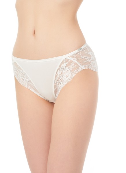 Kadın Modal Elastan Slip 1448 - Krem - Blackspade