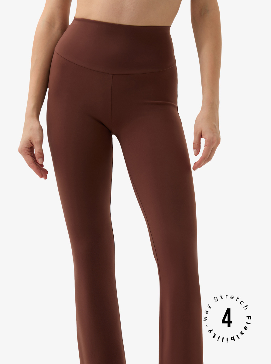 Kadın Tayt 70580 - Kahverengi - Blackspade