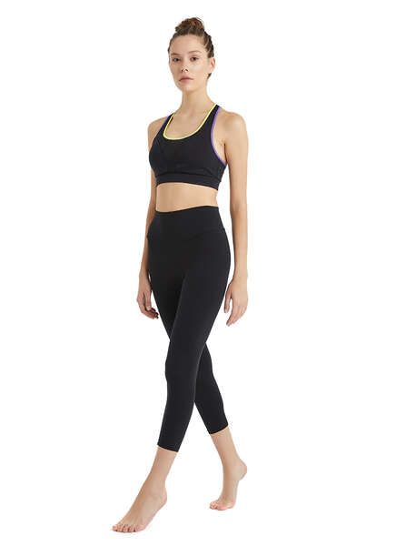 Kadın Tayt 80038 - Siyah - 6