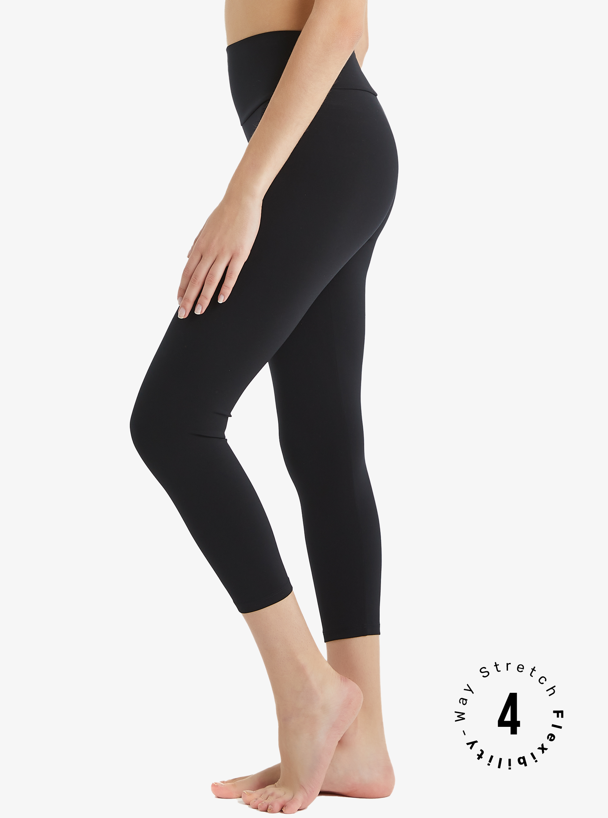 Kadın Tayt 80038 - Siyah - 1