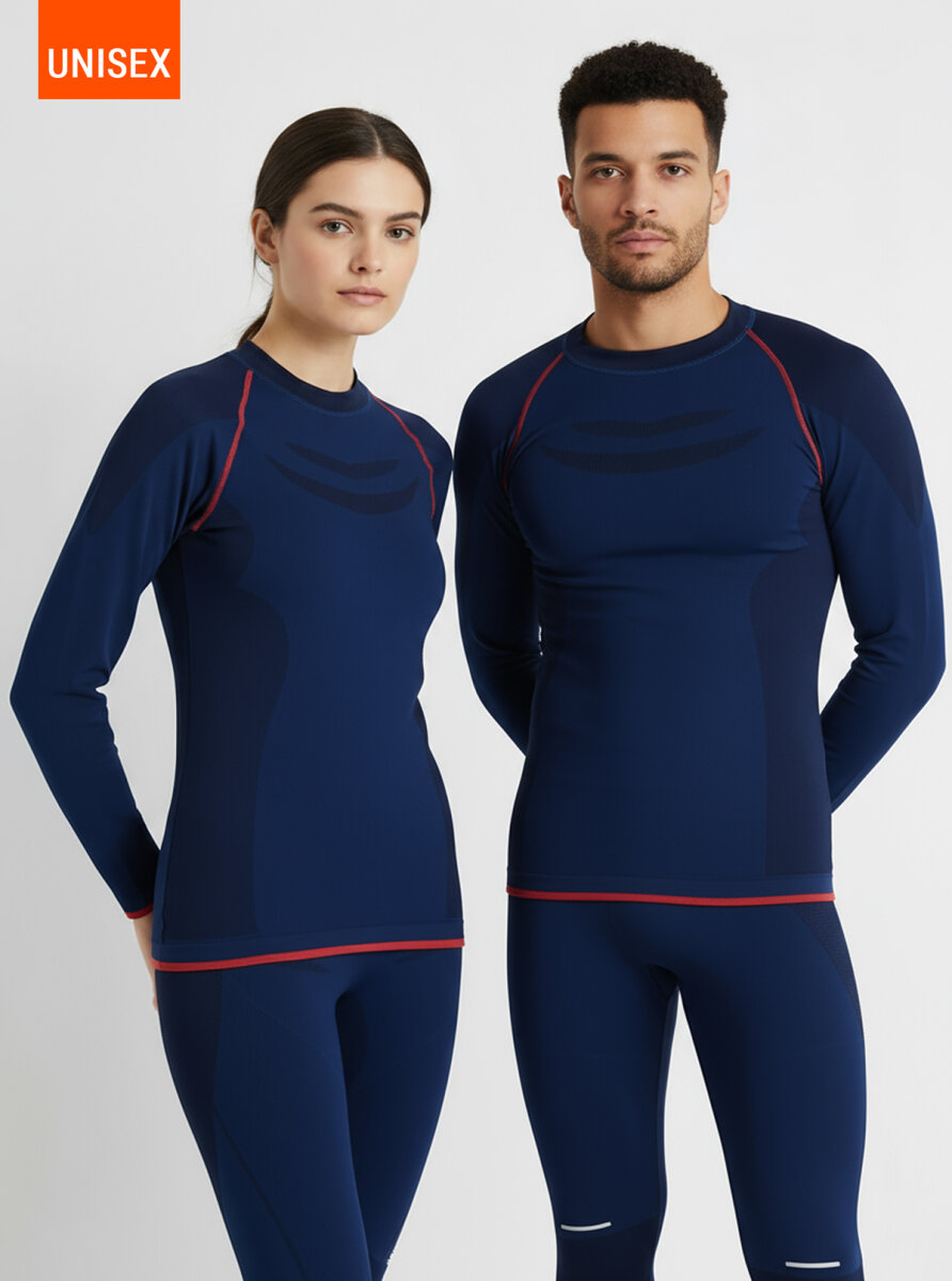 Unisex Termal Tişört Pro 2. Seviye 9571 - Lacivert - 1