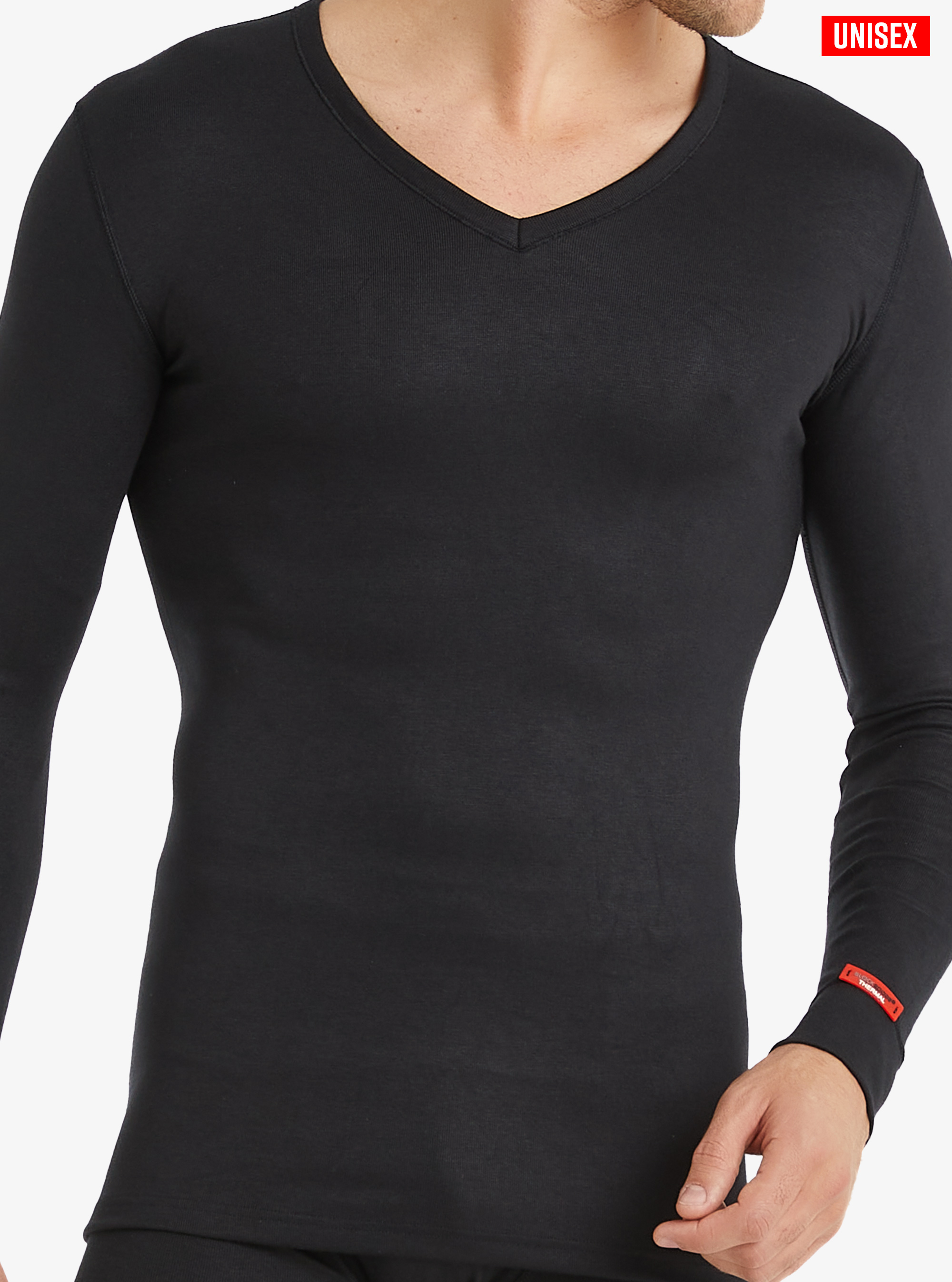 Unisex Termal Tişört 2. Seviye 1257 - Siyah - Blackspade (1)